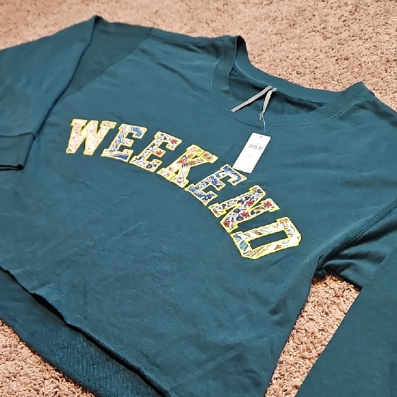 By Anthropologie Graphic Sweatshirt - Picture 9 of 14